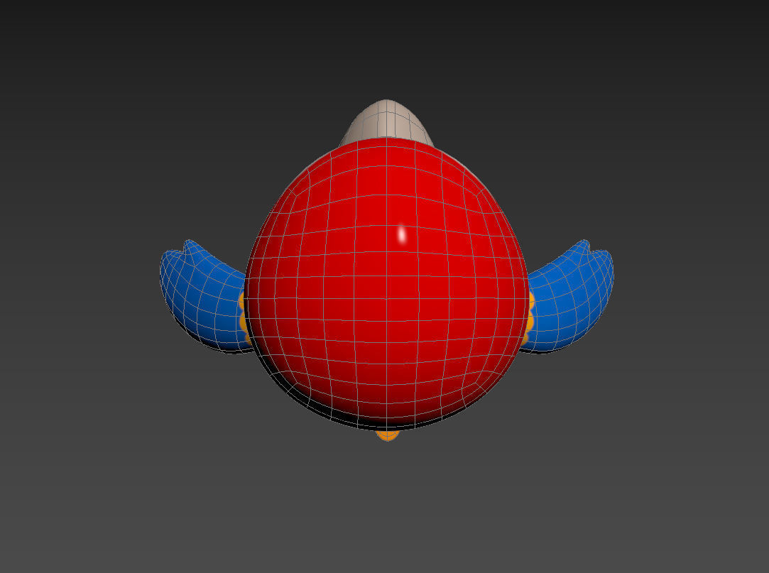 Character066 Parrot 3D model_19