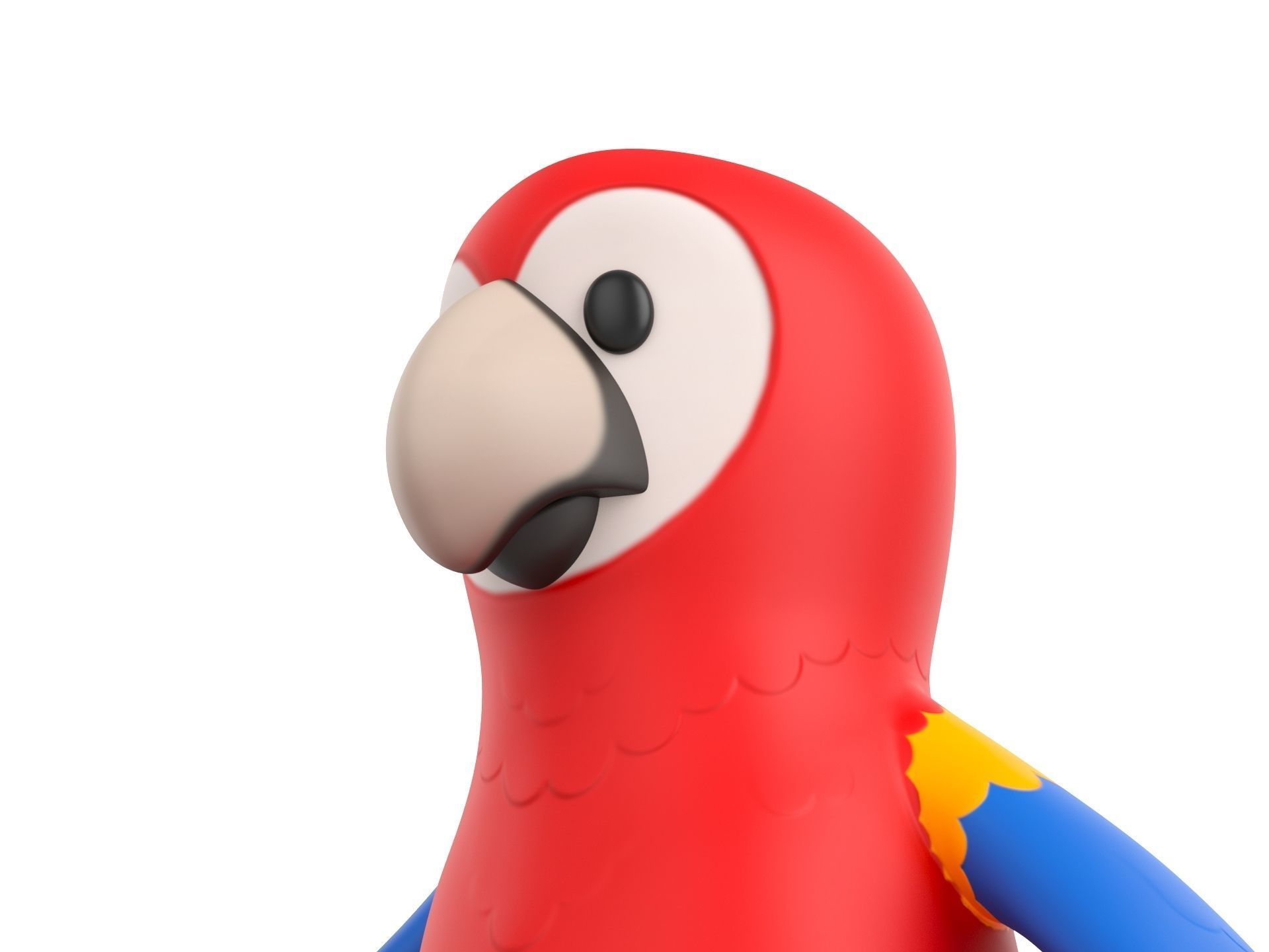 Character066 Parrot 3D model_8