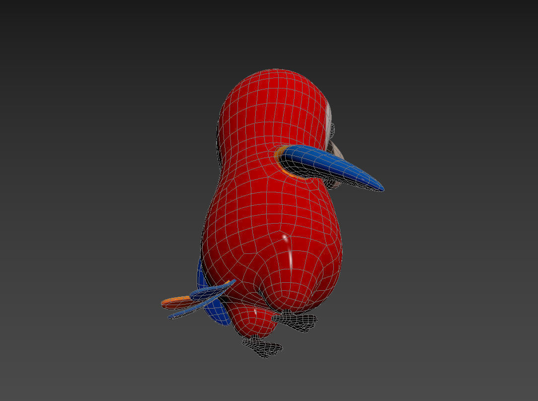 Character066 Parrot 3D model_17
