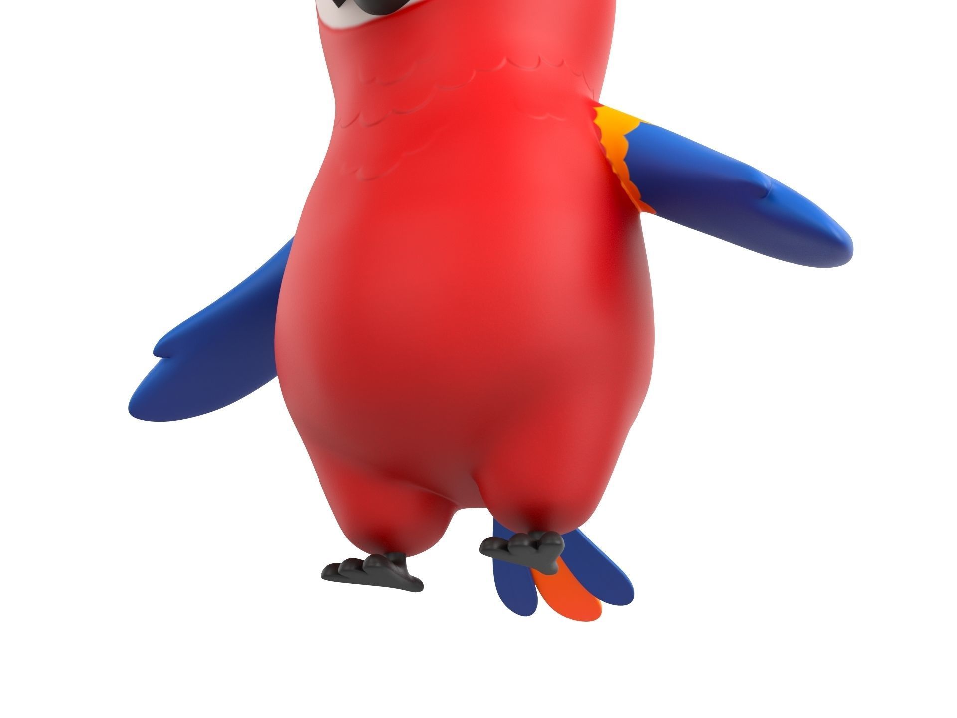 Character066 Parrot 3D model_9