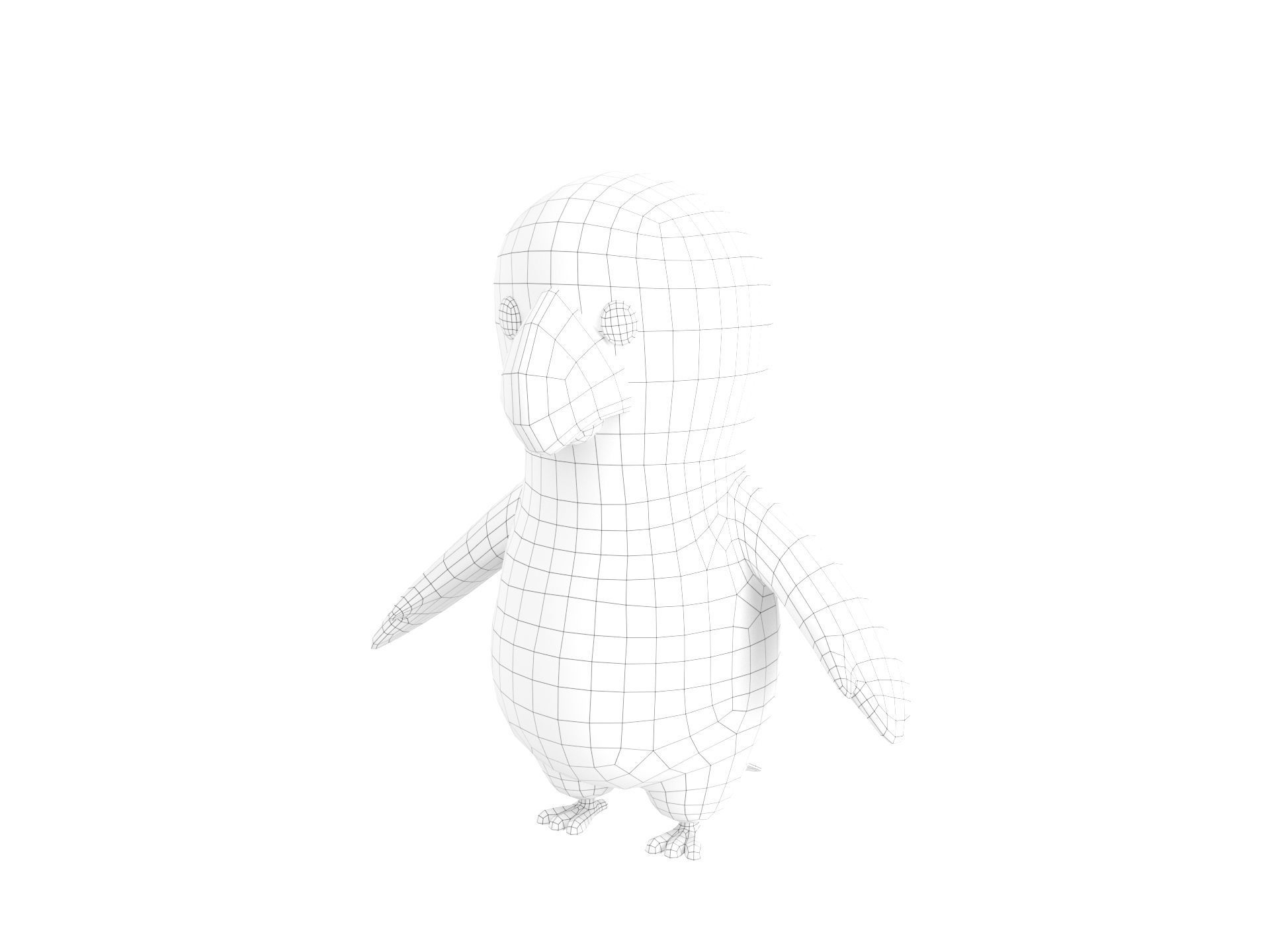 Character066 Parrot 3D model_10