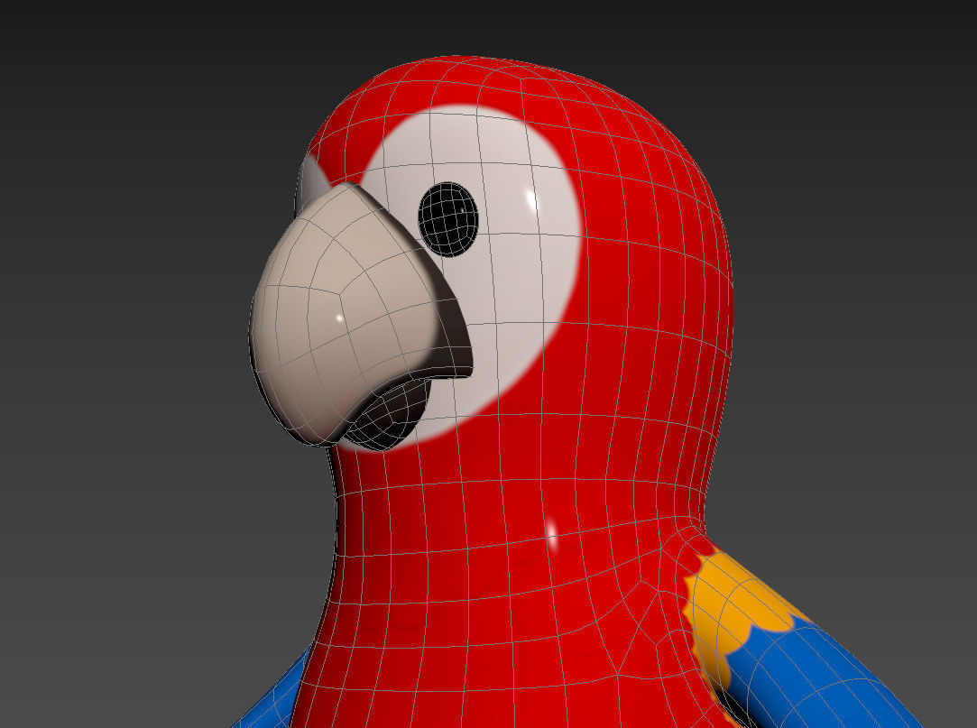 Character066 Parrot 3D model_21