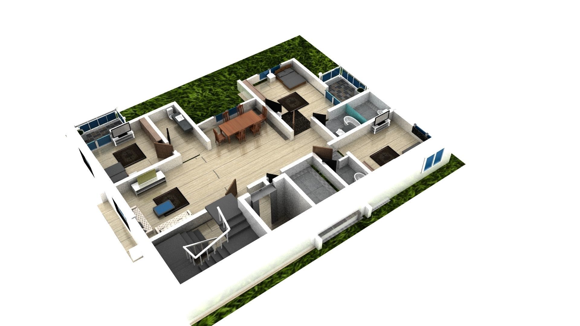 3D model-Floor plan-Home 3D model_8