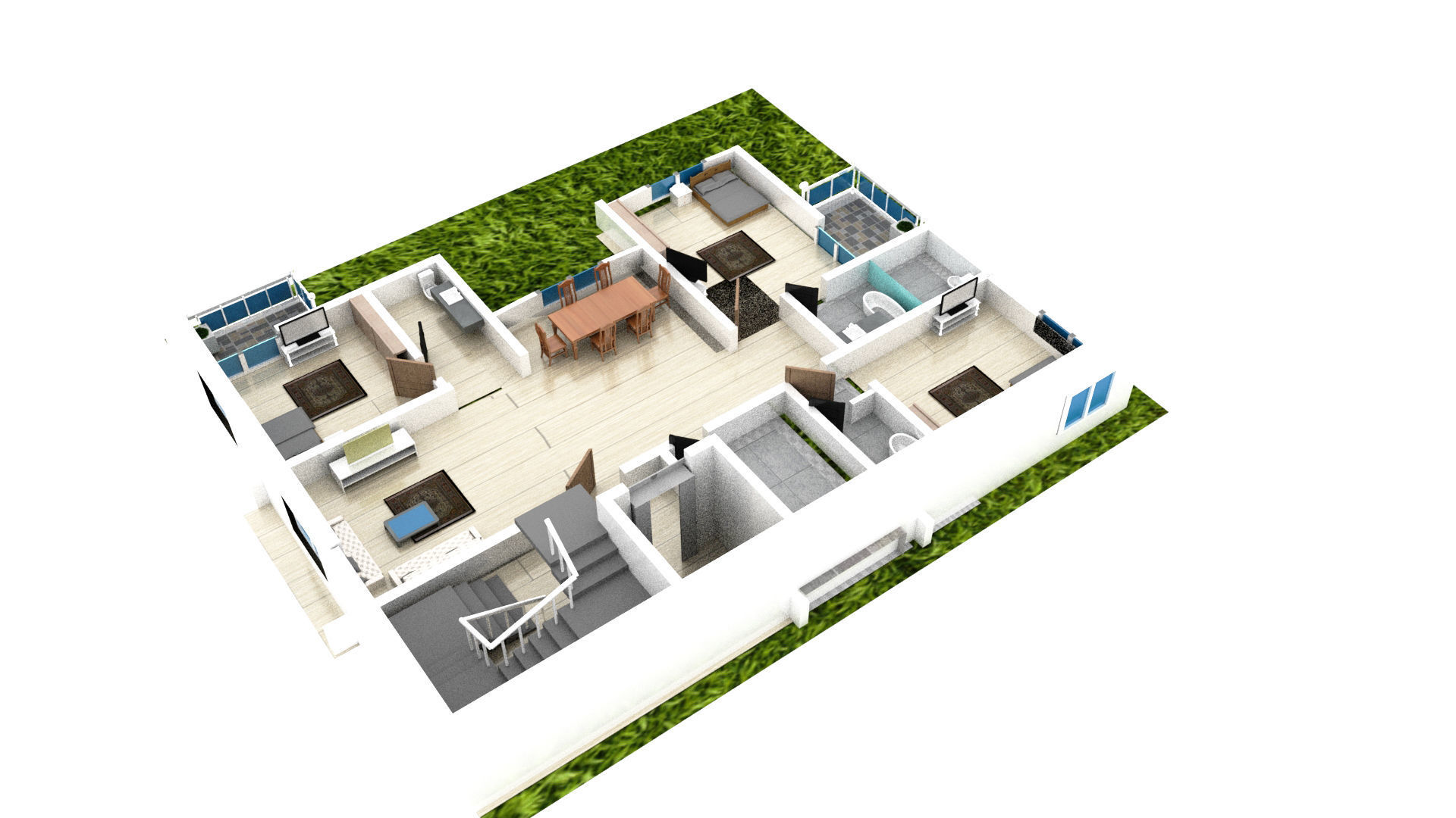 3D model-Floor plan-Home 3D model_9