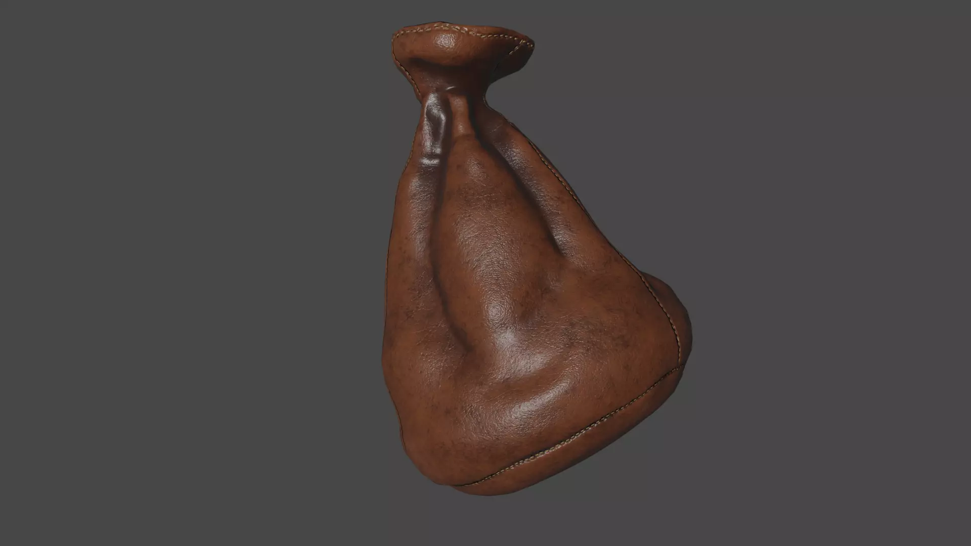 Adventurer s Pouch Free low-poly 3D model