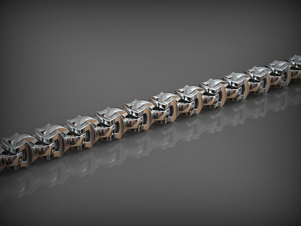 Chain Link 196 3D print model_8