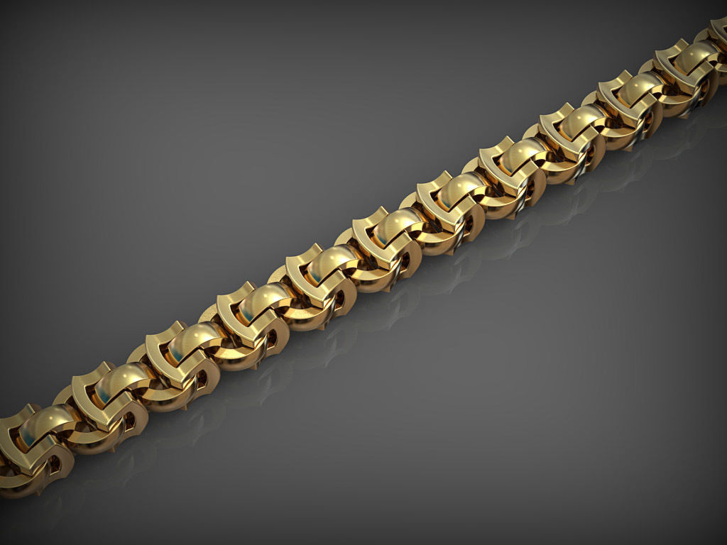 Chain Link 196 3D print model_2