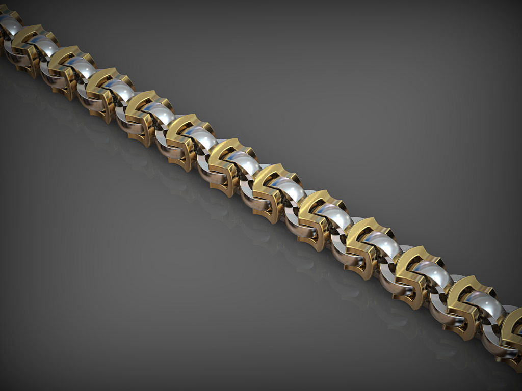 Chain Link 196 3D print model_0