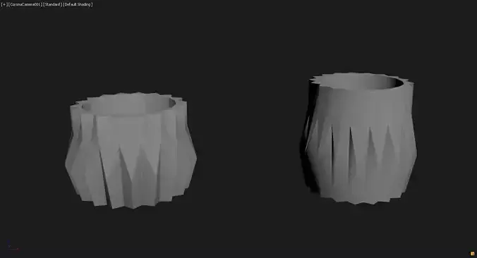 3D Printed Planter Plant Pot Plant Vase 002