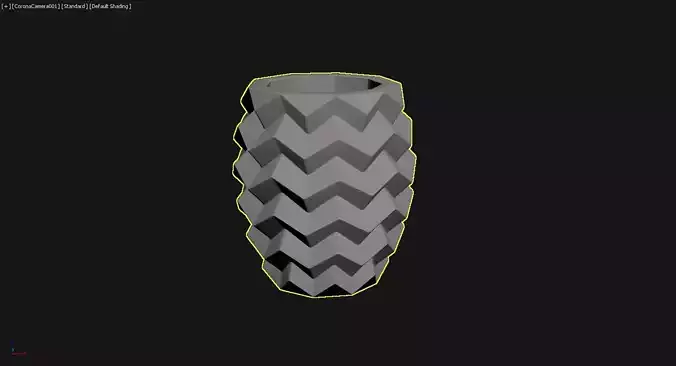 3D Printed Planter Plant Pot Plant Vase 007