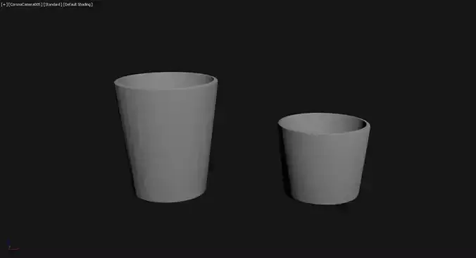 3D Printed Planter Plant Pot Plant Vase 013