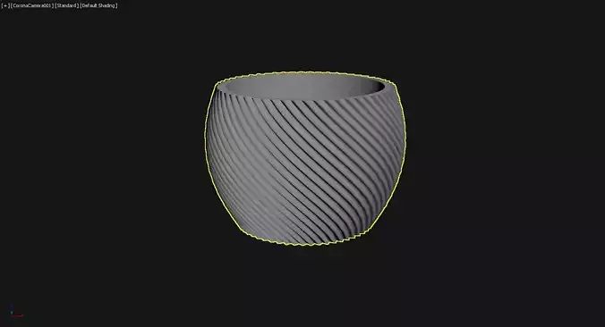 3D Printed Planter Plant Pot Plant Vase 016