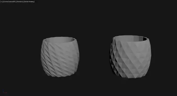 3D Printed Planter Plant Pot Plant Vase 024