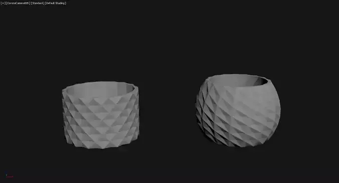 3D Printed Planter Plant Pot Plant Vase 027