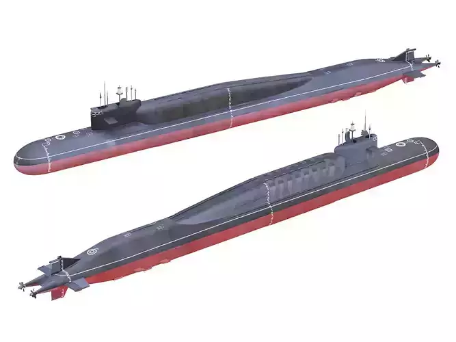  Russian Nuclear Strategic Submarine Delta IV Class