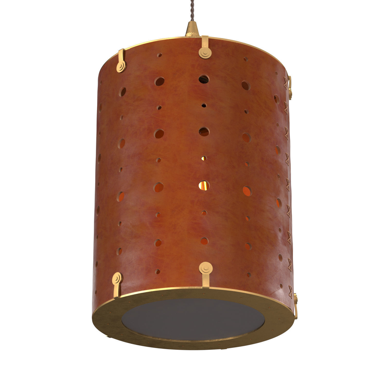 Sarah Pendant 3D model_1