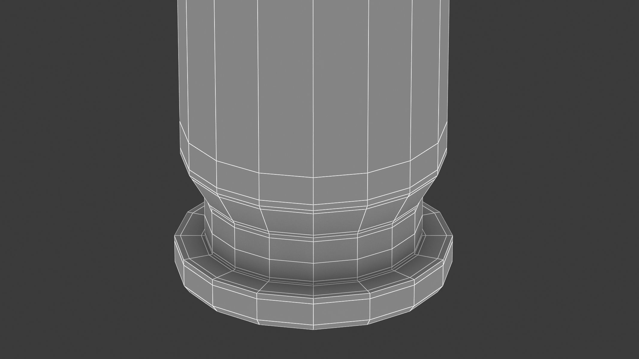  Bullet 22 ACP Low-poly 3D model_7