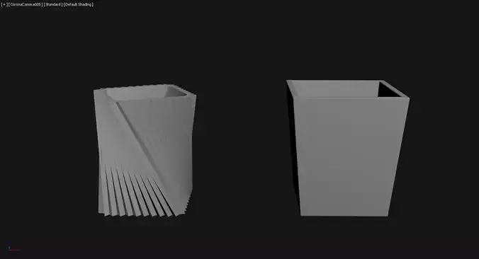 3D Printed Planter Plant Pot Plant Vase 044