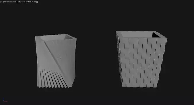 3D Printed Planter Plant Pot Plant Vase 046