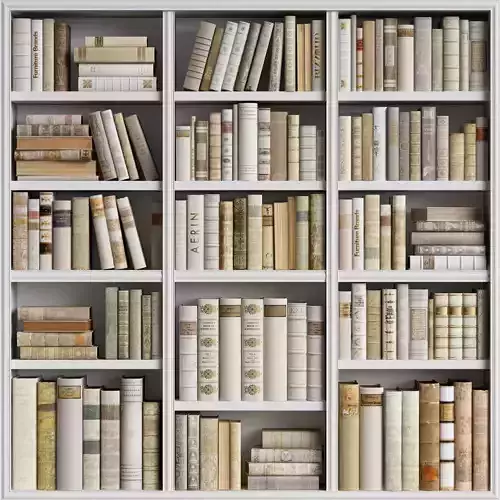 Classic Books 15 3D model