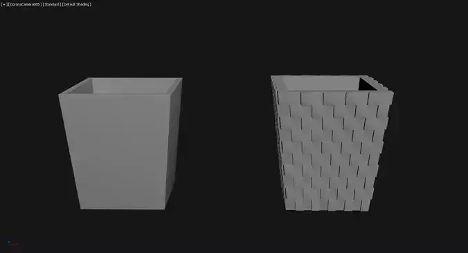 3D Printed Planter Plant Pot Plant Vase 053