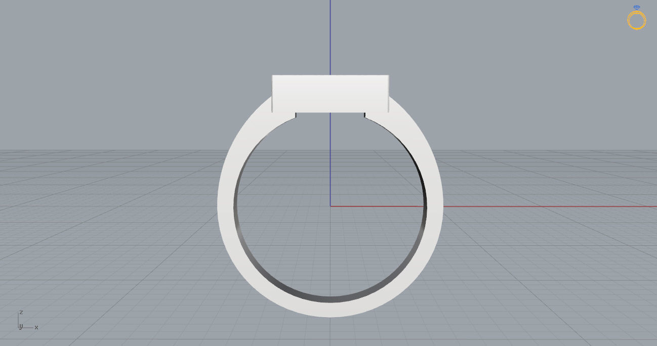 Chopard Ring 3D print model_12