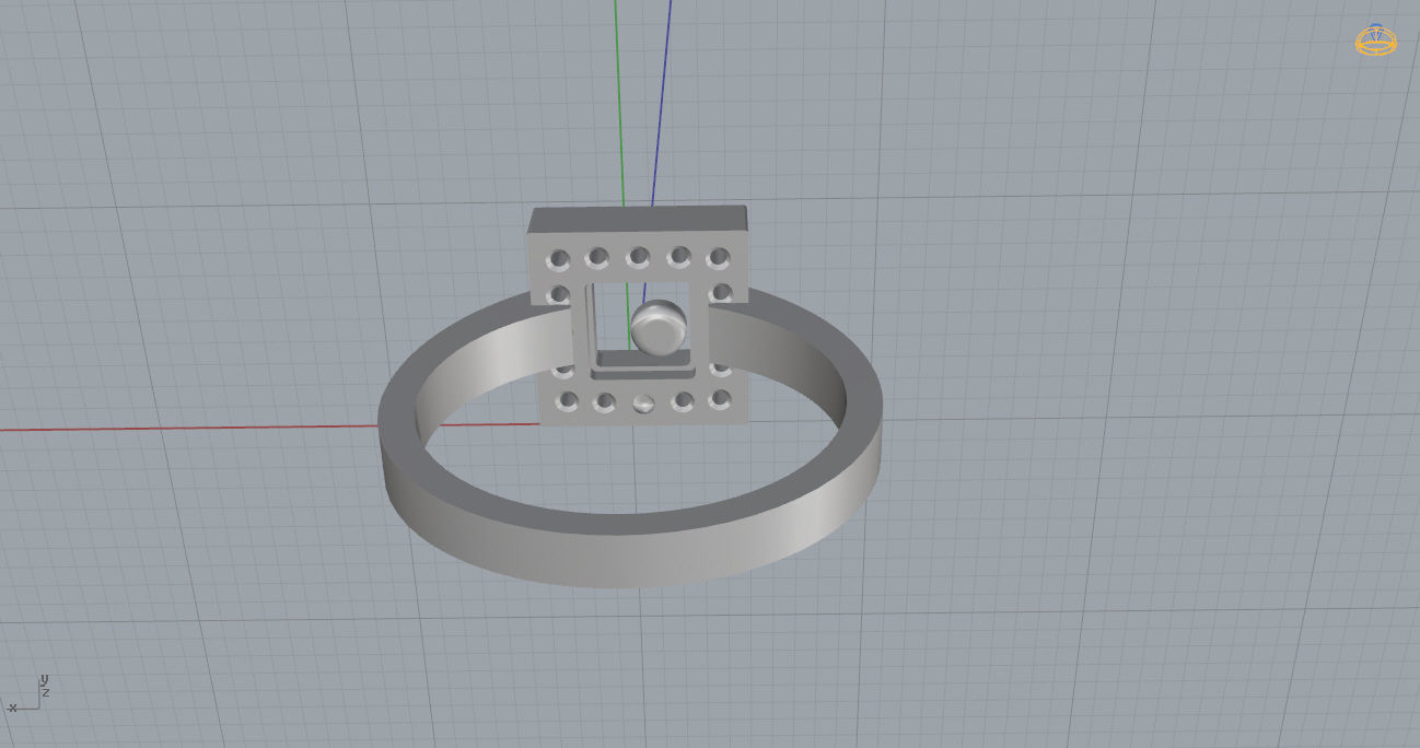 Chopard Ring 3D print model_11