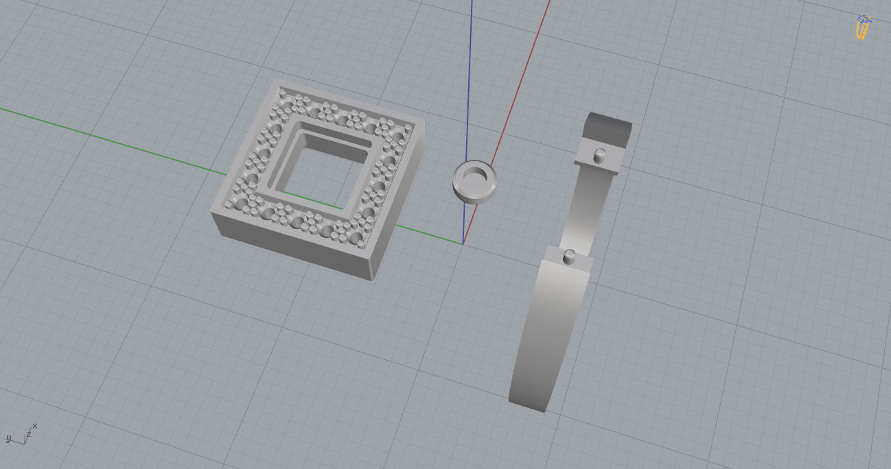 Chopard Ring 3D print model_14