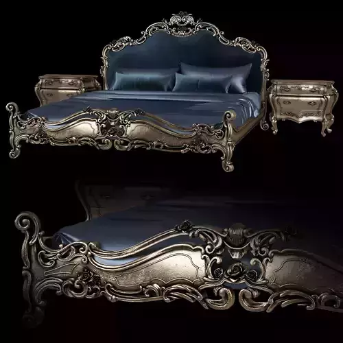 rococo bed