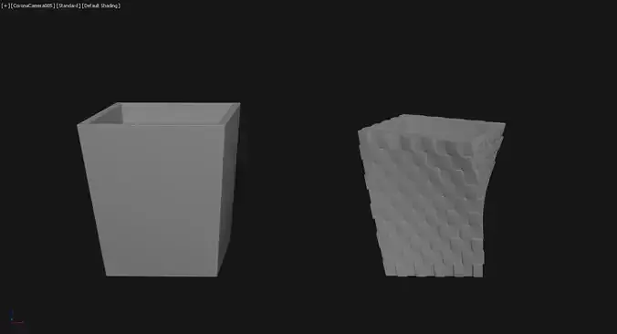 3D Printed Planter Plant Pot Plant Vase 054