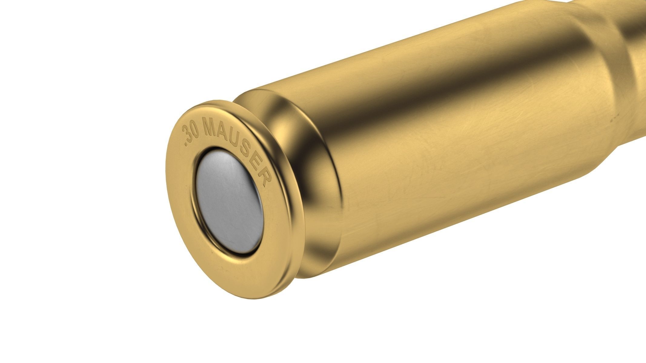 Bullet 30 MAUSER Low-poly 3D model_4