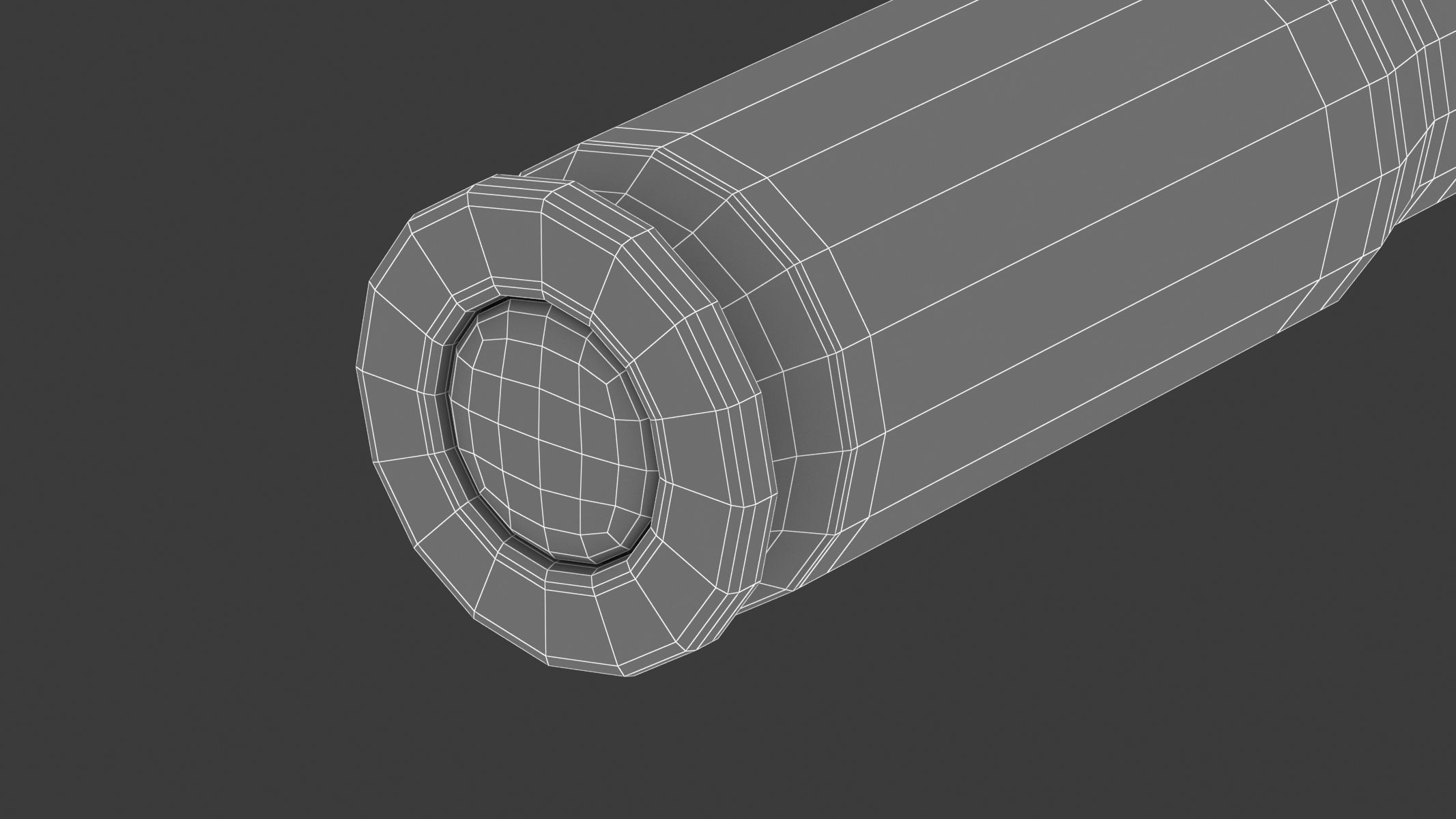 Bullet 30 MAUSER Low-poly 3D model_9