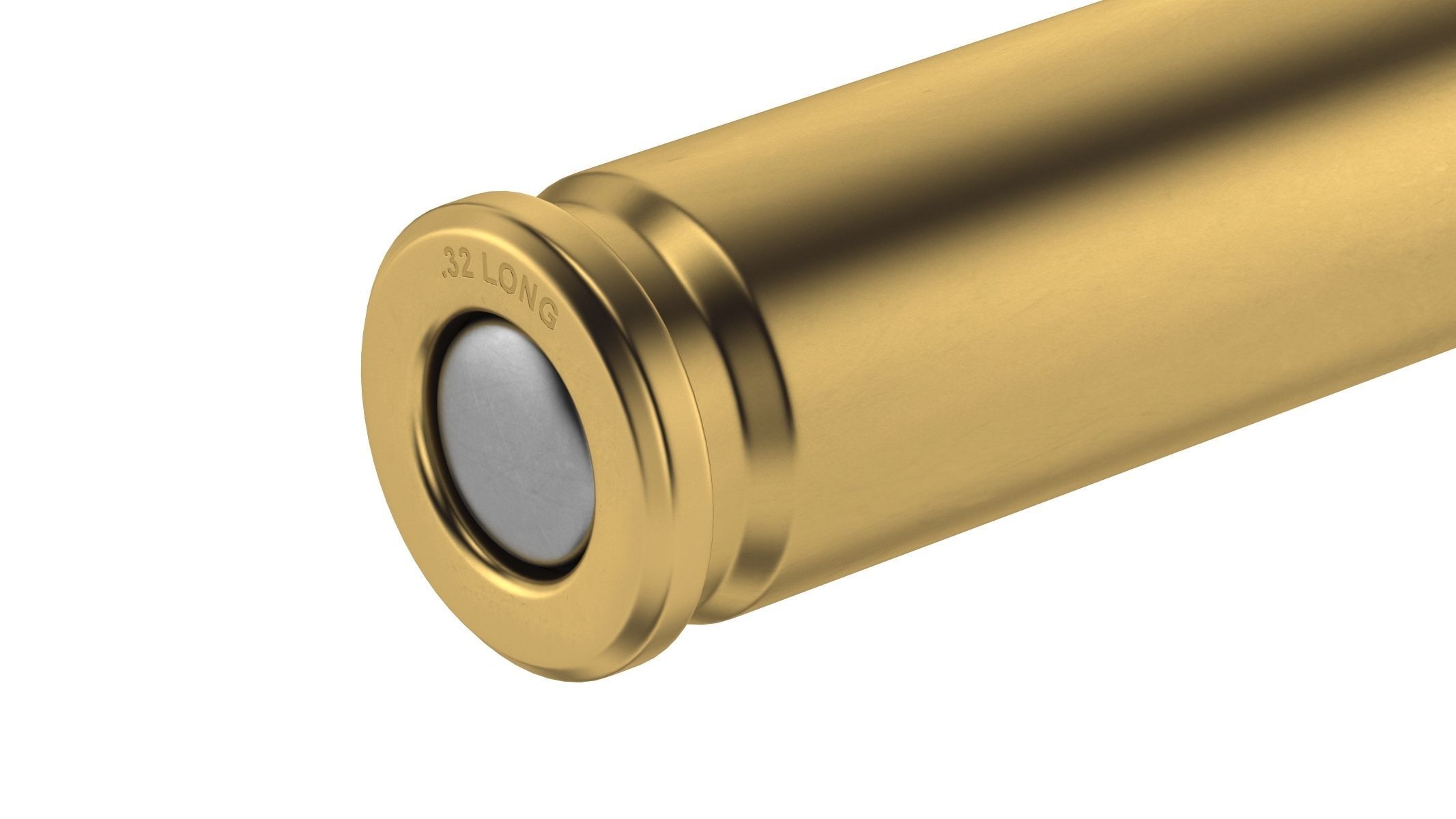 Bullet 32 LONG Low-poly 3D model_4