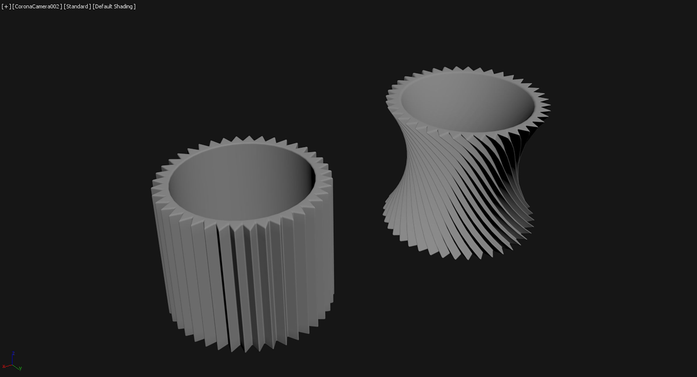 3D Printed Planter Plant Pot Plant Vase 077 3D print model_1