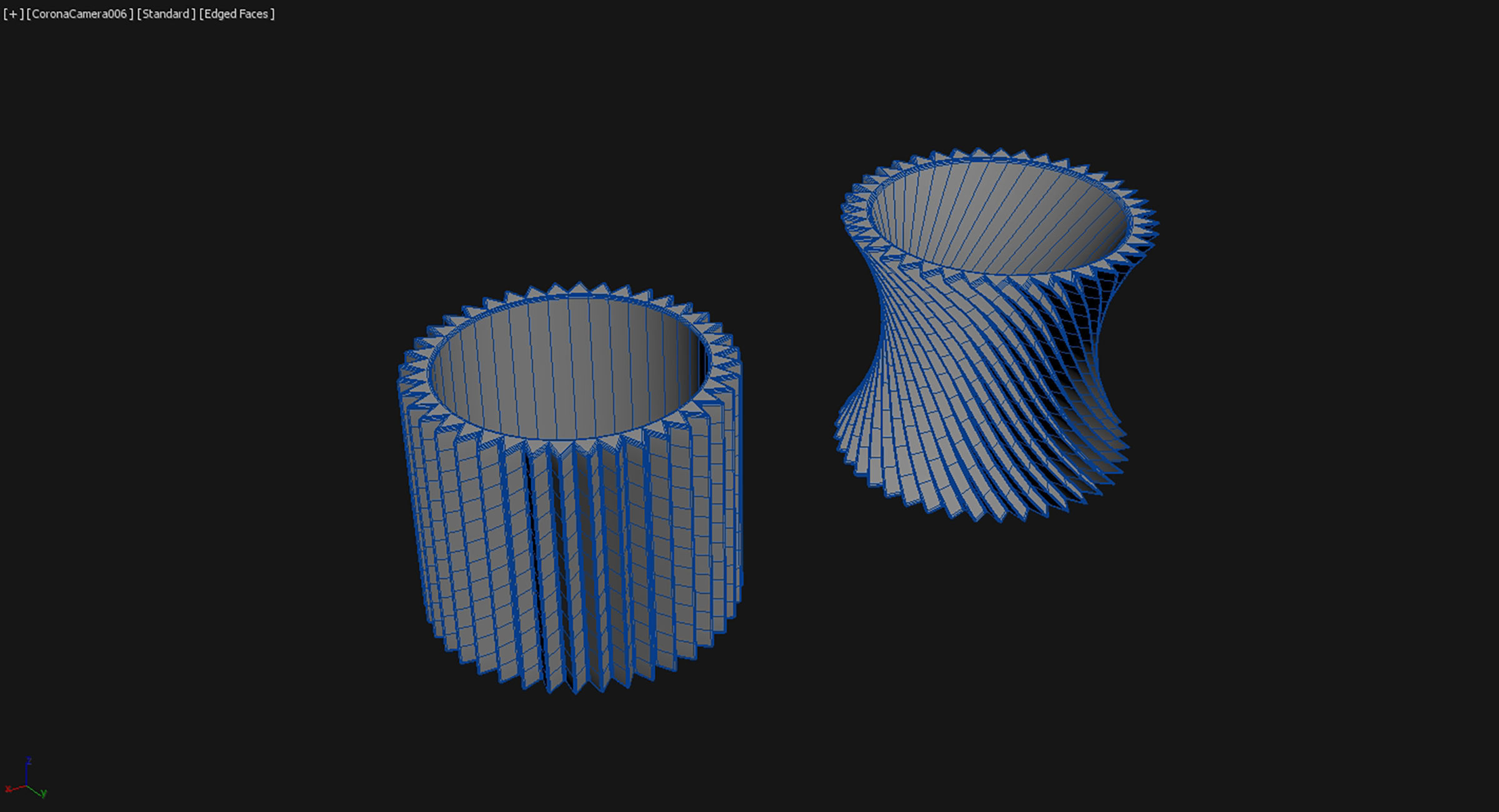 3D Printed Planter Plant Pot Plant Vase 077 3D print model_5