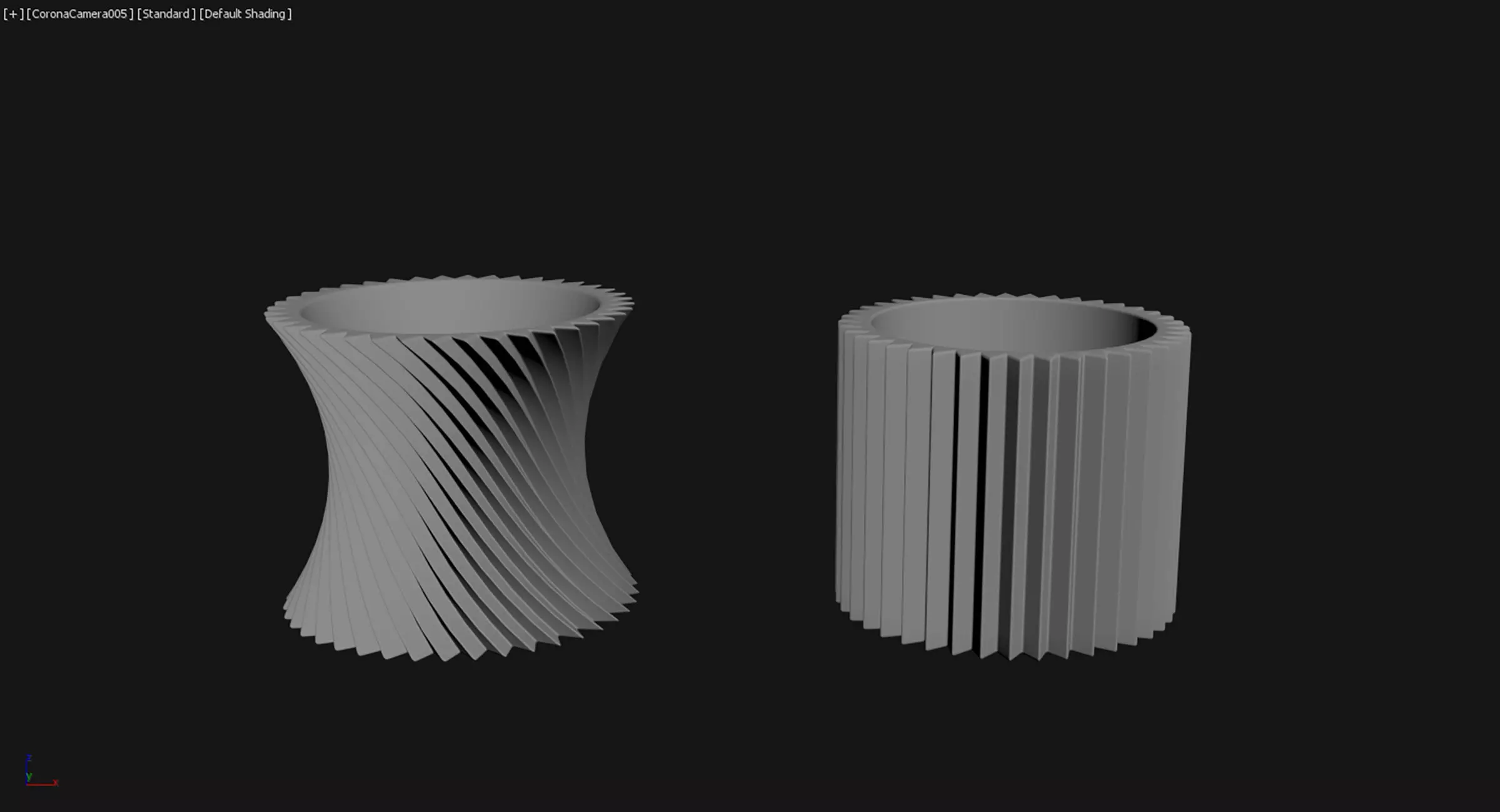 3D Printed Planter Plant Pot Plant Vase 077 3D print model_0