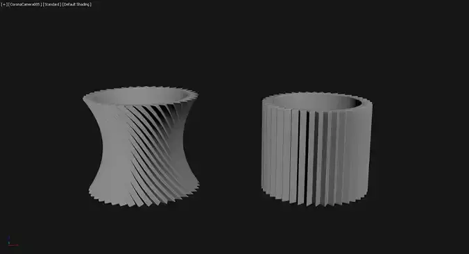 3D Printed Planter Plant Pot Plant Vase 077