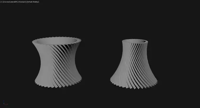 3D Printed Planter Plant Pot Plant Vase 078