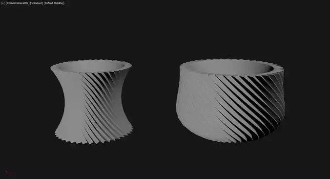   3D Printed Planter Plant Pot Plant Vase 080