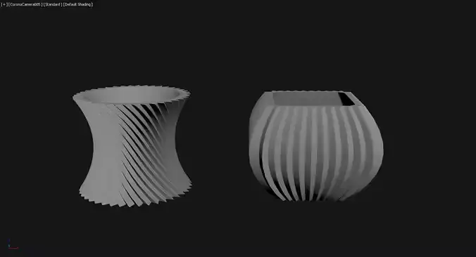 3D Printed Planter Plant Pot Plant Vase 084