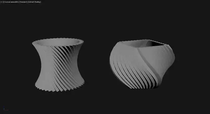 3D Printed Planter Plant Pot Plant Vase 085