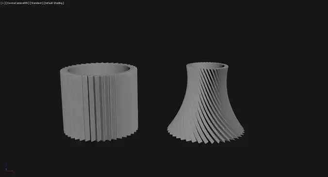 3D Printed Planter Plant Pot Plant Vase 086