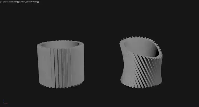 3D Printed Planter Plant Pot Plant Vase 087