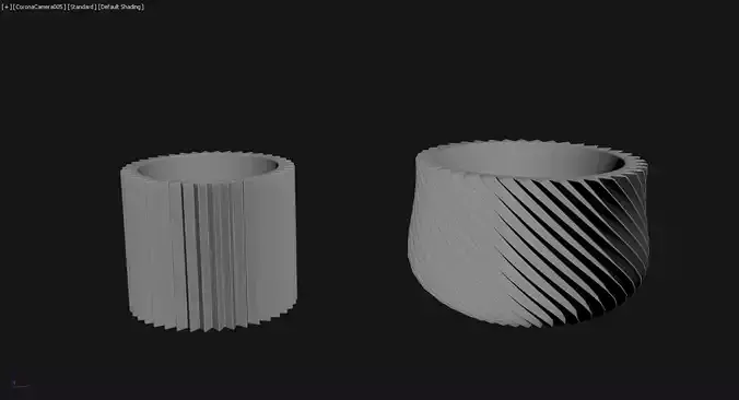 3D Printed Planter Plant Pot Plant Vase 088