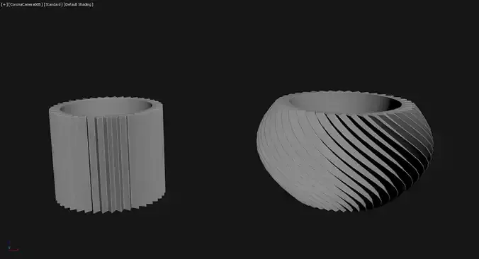 3D Printed Planter Plant Pot Plant Vase 089