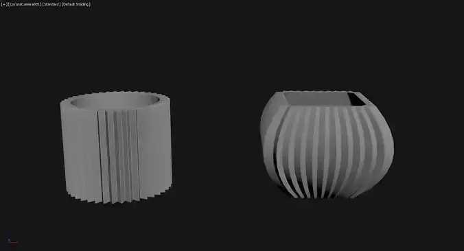 3D Printed Planter Plant Pot Plant Vase 092