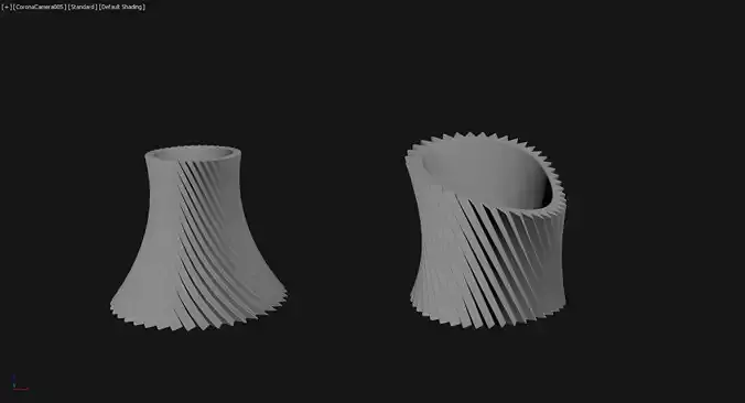 3D Printed Planter Plant Pot Plant Vase 094