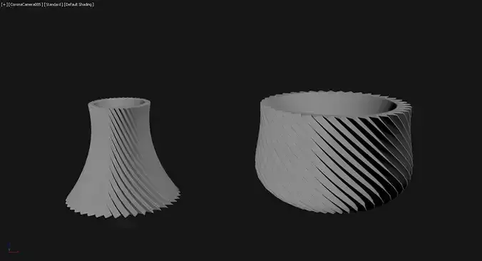   3D Printed Planter Plant Pot Plant Vase 097