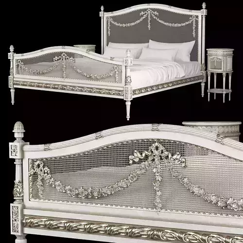 versailles bed 3D model