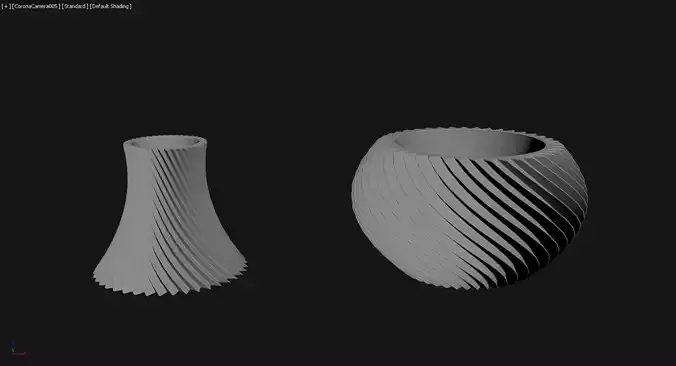 3D Printed Planter Plant Pot Plant Vase 098